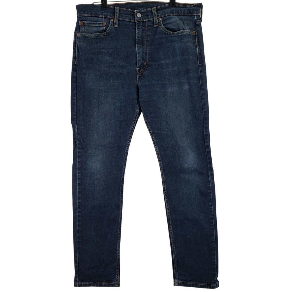 Levis 510 Skinny Jeans Mens 36x30 (Fits 36x28.5) Blue Stretch Denim Dark
